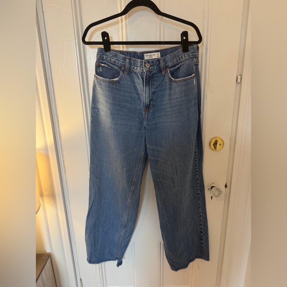 Abercrombie & Fitch High Rise Blue Jeans